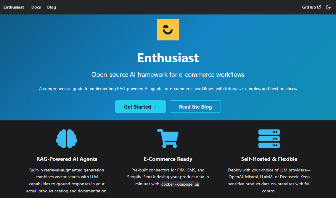 Enthusiast Framework Documentation